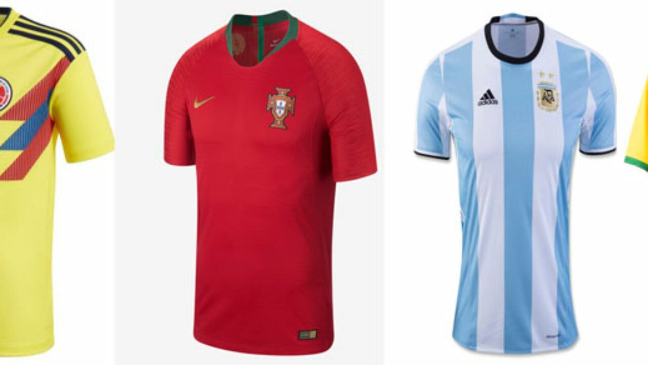 Encuesta Este Es El Ranking De Las Camisetas Del Mundial M S Bonitas