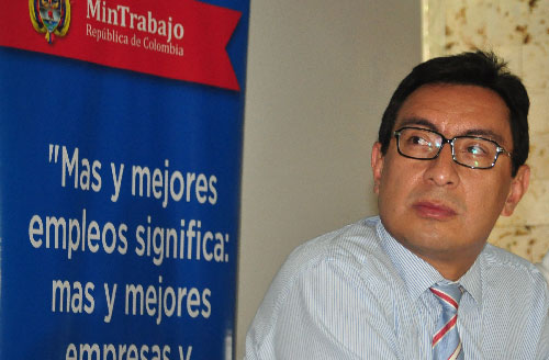 El Viceministro del Trabajo, Mauricio Olivera González habló de la creación de un centro para el empleo en Valledupar. 