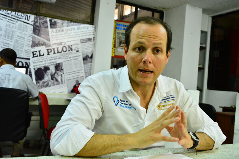 Alejandro Maya Martínez, director de la Agencia Nacional de Seguridad Vial. Joaquín Ramírez/EL PILÓN
