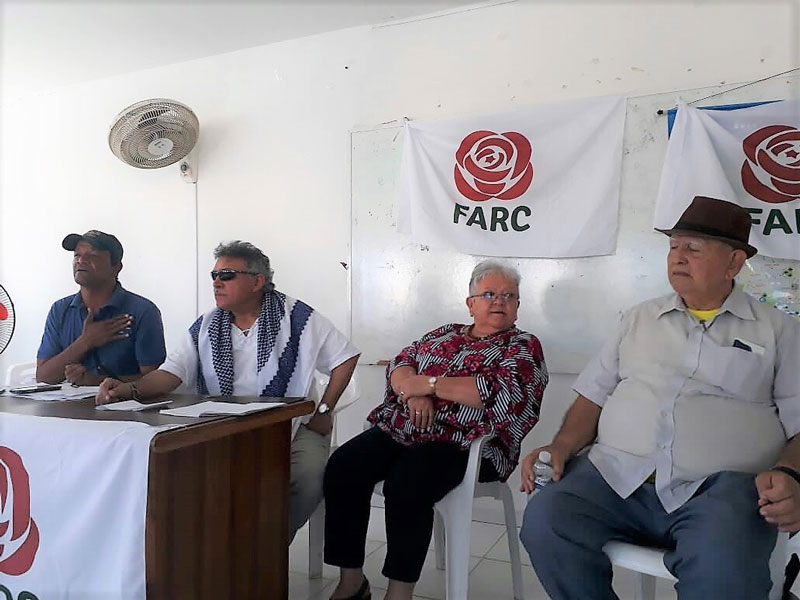 Iván Márquez presentó sus propuestas ante la comunidad de Tierra Grata y Pondores.