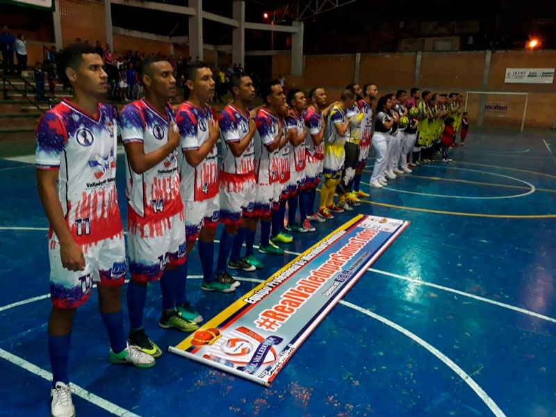 Real Valledupar derrotó 3-2 a La Noria de Fusagasugá en el partido de ida de los octavos de final de la Copa Profesional de Microfútbol.