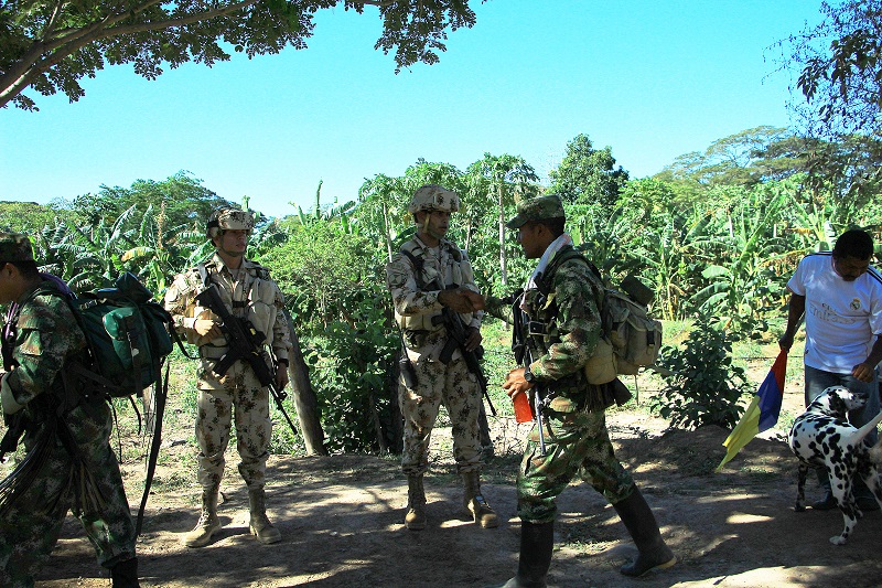 Proceso de dejación de armas por parte de las Farc, en Pondores, La Guajira.

FOTO: JOAQUÍN RAMÍREZ