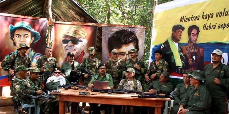 Los exjefes guerrilleros aparecieron en un nuevo video anunciando la creación de un Movimiento Bolivariano. 

FOTO: CORTESÍA