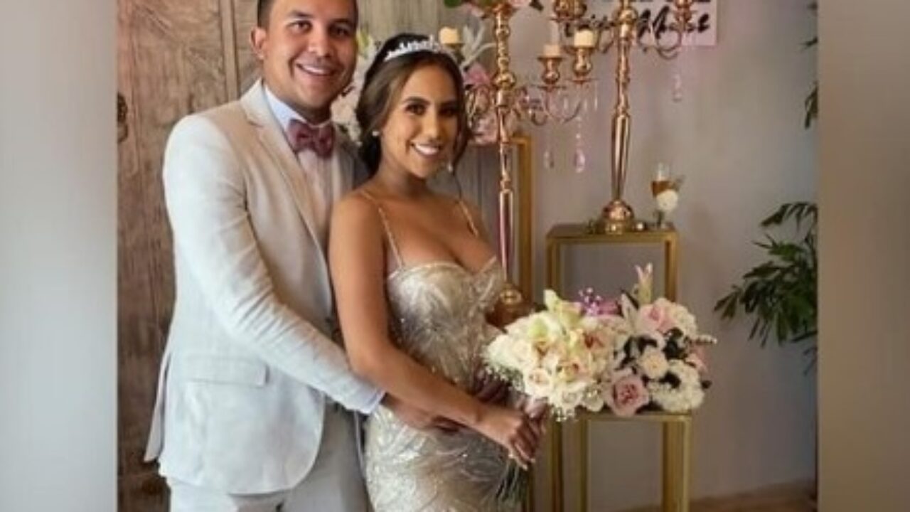 Así fue el matrimonio de Lily Díaz, hija de Diomedes