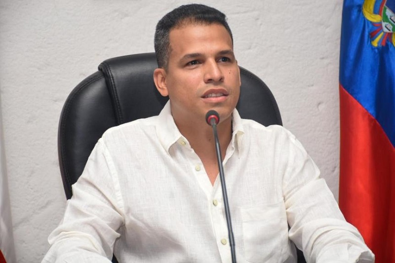 Concejal de Vlaledupar Luis Fernando Quintero. 

FOTO/CORTESÍA.