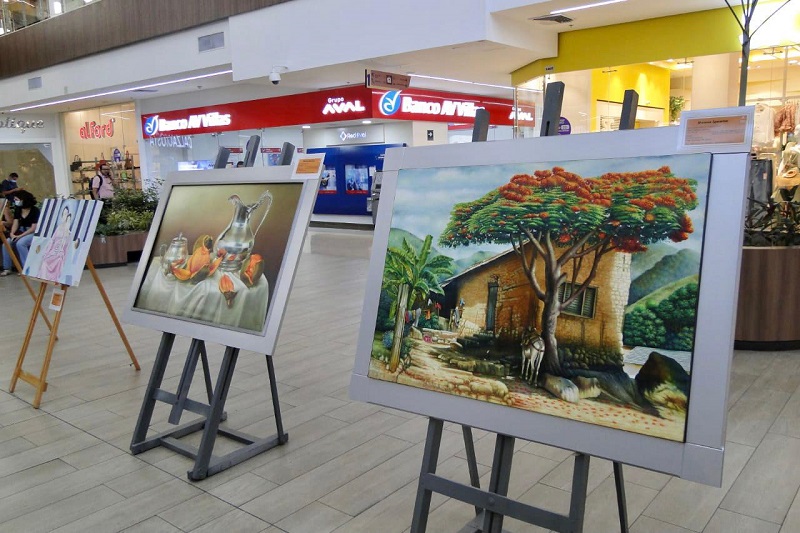Las 23 obras serán expuestas hasta el 6 de marzo en el centro comercial Guatapurí. 

FOTO/CORTESÍA.