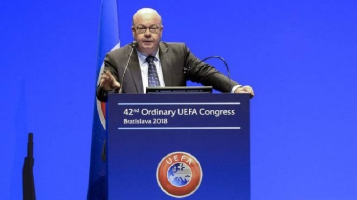 Jesper Moller, miembro del Comité Ejecutivo de la UEFA.