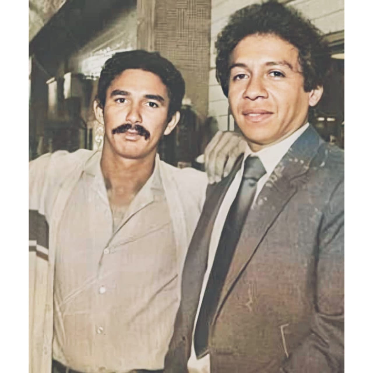 Diomedes Díaz y Marciano Martínez.