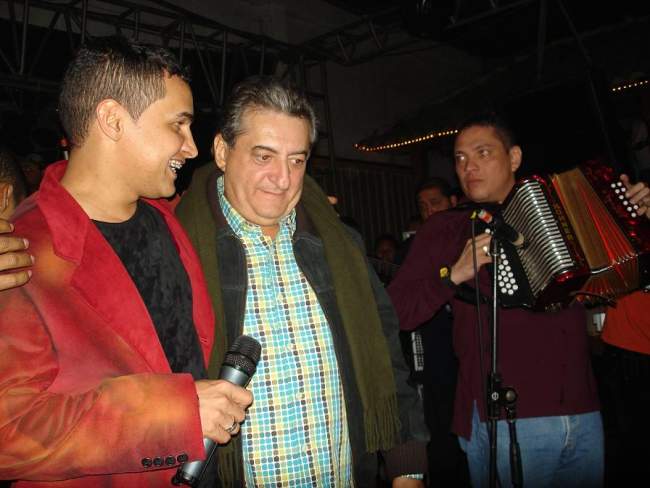 Jorge Celedón y Jorge Oñate.