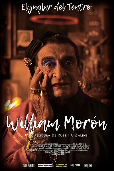 William Morón tiene 51 años de trayectoria artística.  / FOTO: CORTESÍA. 
