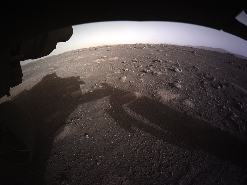 Imagen de Marte tomada por Perseverance.