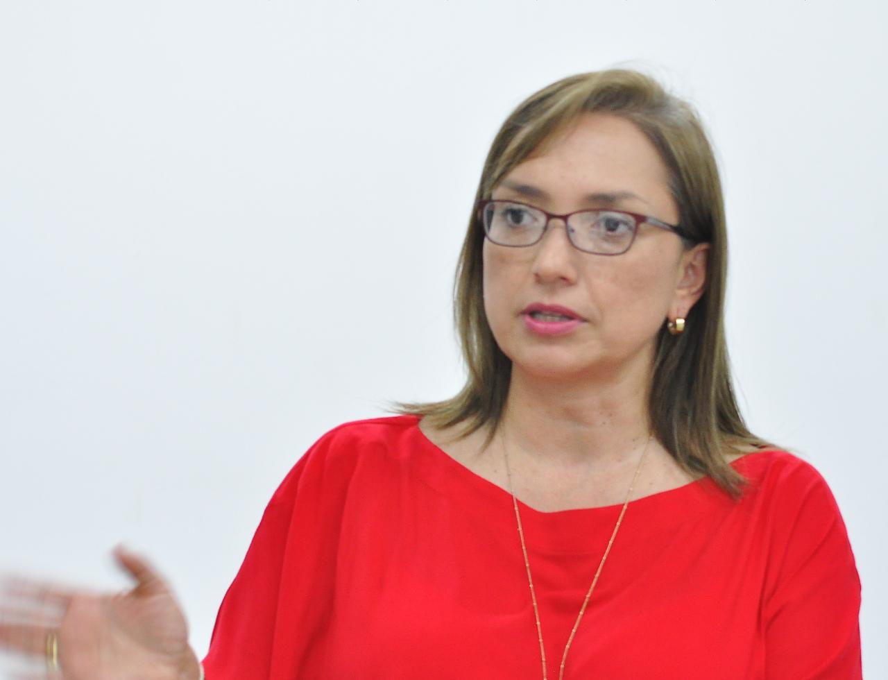  Carmen Ligia Valderrama, ministra de las Tecnologías de la Información y la Comunicación, TIC.             /FOTO:  JOAQUÍN RAMÍREZ. 