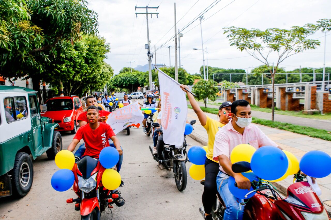 Caravana por el candidato presidencial Rodolfo Hern ndez en Valledupar