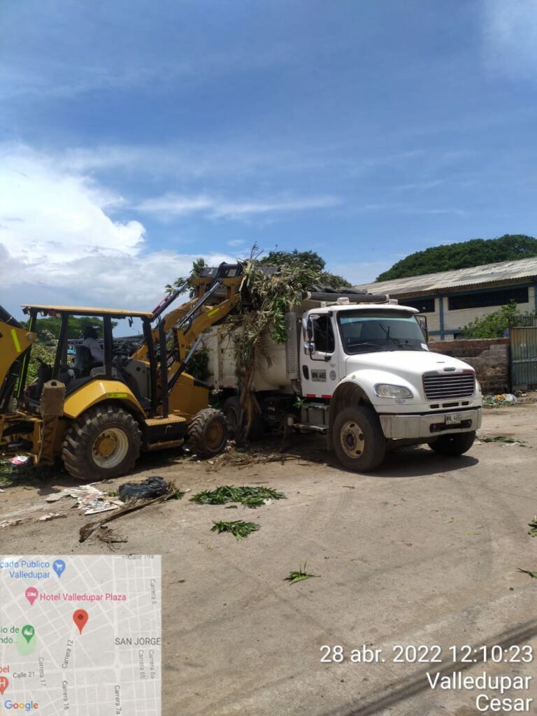 El pasado 28 de abril, la empresa de Aseo realizó una jornada de limpieza y recolección de residuos en este punto de la ciudad. FOTO: CORTESÍA.