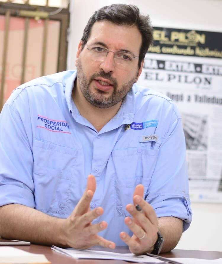 Pierre García Jacquier, director general (e) de Prosperidad Social. FOTO: JOAQUÍN RAMÍREZ. 

