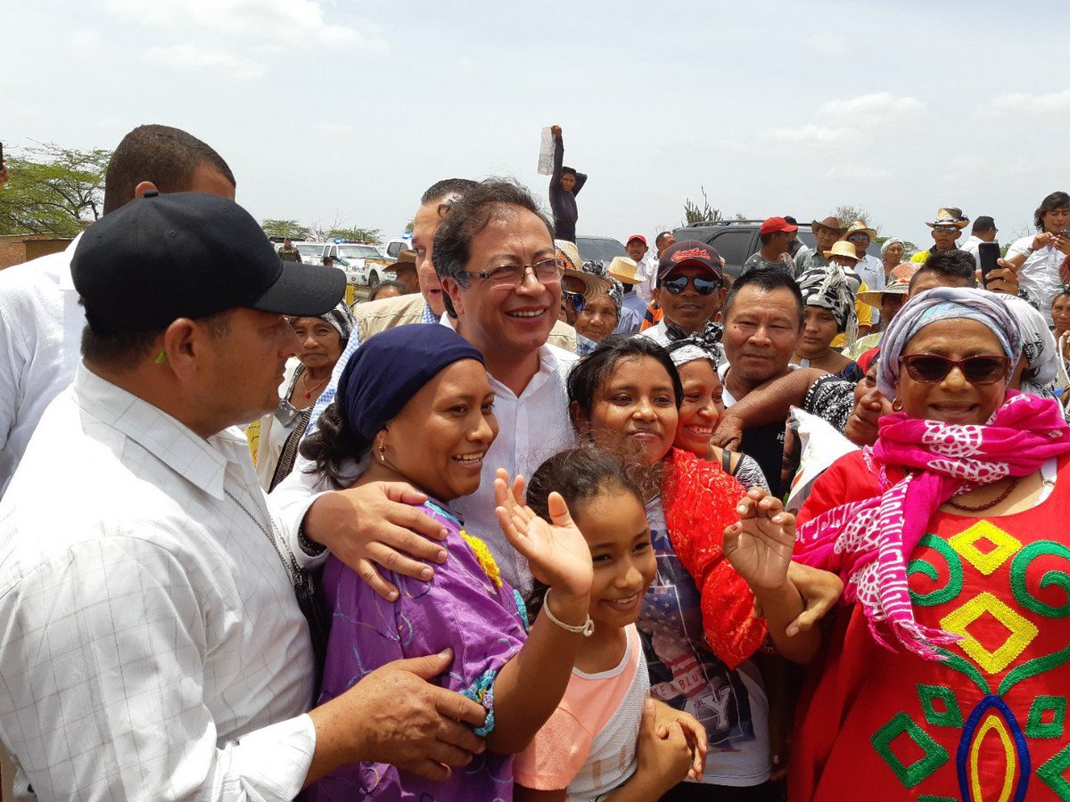 El presidente electo Gustavo Petro triunfó en los municipios de La Guajira