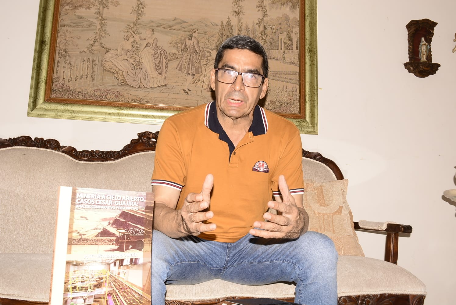 José Luis Arredondo, economista guajiro.                                         / FOTO: JOAQUÍN RAMÍREZ. 
