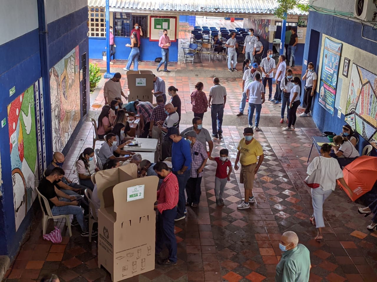 183.949 votos se reportaron en Valledupar.                          / FOTO: JOAQUÍN RAMÍREZ. 
