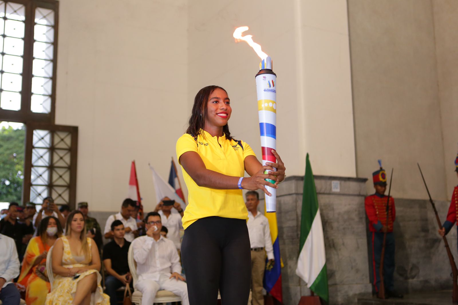 La atleta vallenata Natalia Carolina Linares González charló con EL PILÓN sobre su experiencia como portadora del fuego deportivo y sus expectativas en los Bolivarianos Valledupar 2022.
