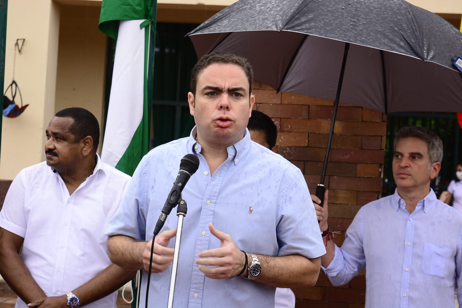Andrés Felipe Meza, designado gobernador encargado del Cesar por el Ministerio del Interior. / FOTO: JOAQUÍN RAMÍREZ.