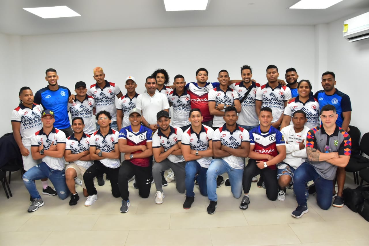 EL EQUIPO LYCANS de Valledupar alcanzó su cupo al Campeonato Nacional Súper 12 de rugby que se realizará en Valledupar./ FOTO: CORTESÍA.
