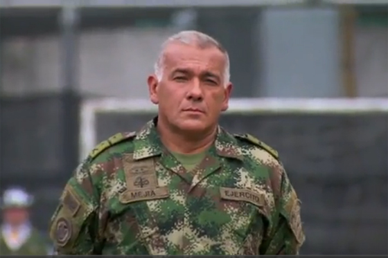 Hernán Mejía fue comandante del Batallón La Popa entre 2002 e inicios de 2004.
