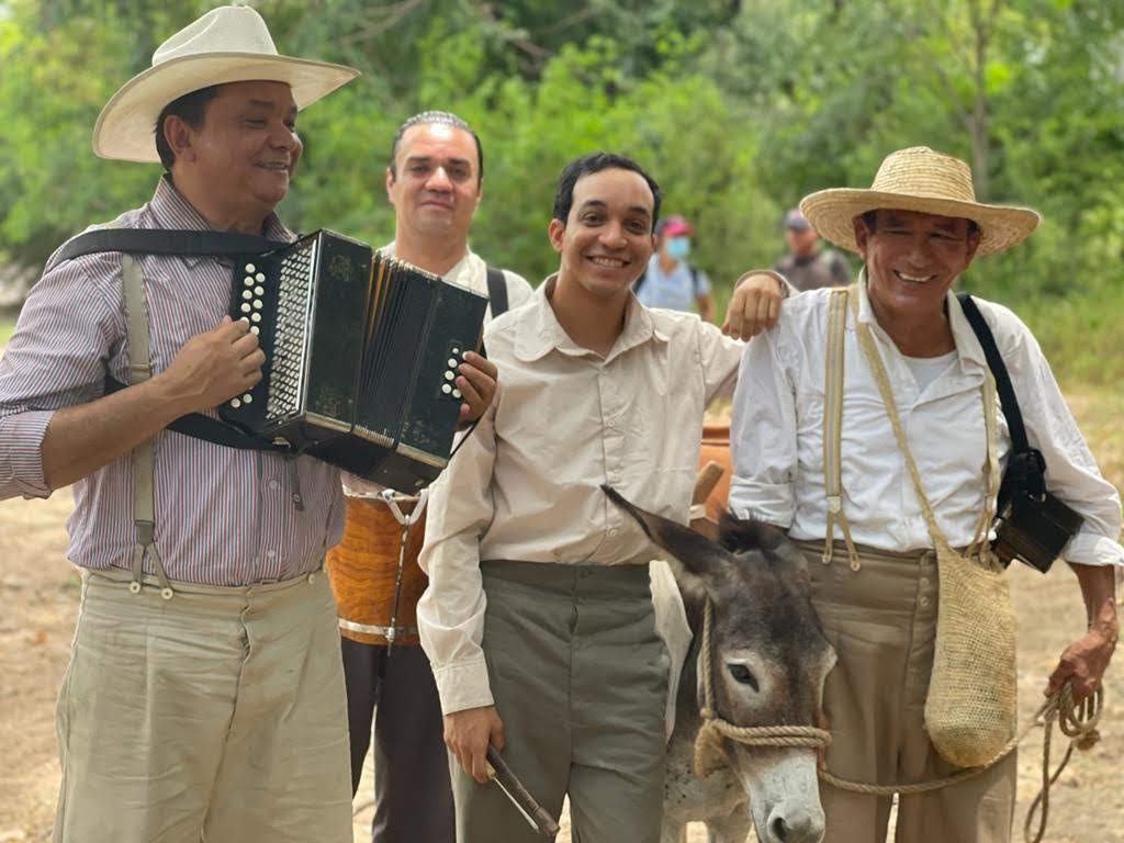 EL ACTOR VALLENATO John Bolívar actuará en el proyecto interpretando el papel del juglar vallenato Chico Bolaño. /FOTO: CORTESÍA. 