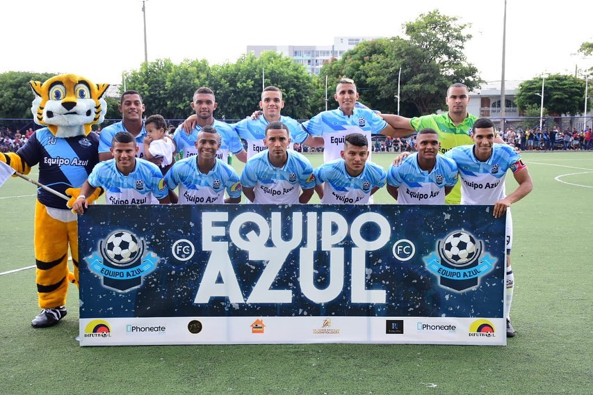 Equipo Azul eliminó al Atlético Nacional y se instaló en la quinta fase de la primera C./FOTO: EQUIPO AZUL.