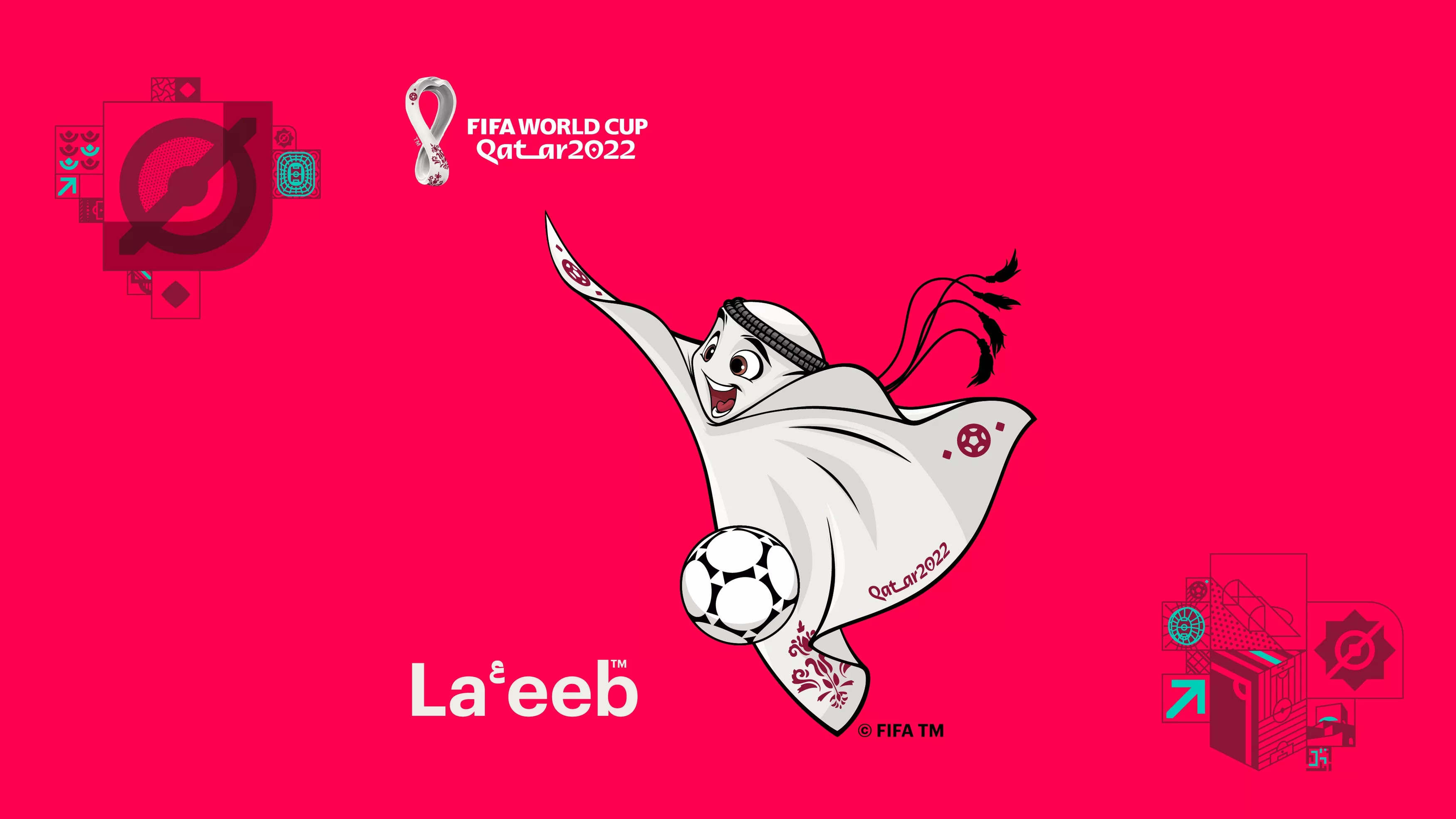La’eeb (“Jugador súper habilidoso” en árabe) es la mascota del Mundial de Catar. / FOTO: FIFA.COM.
