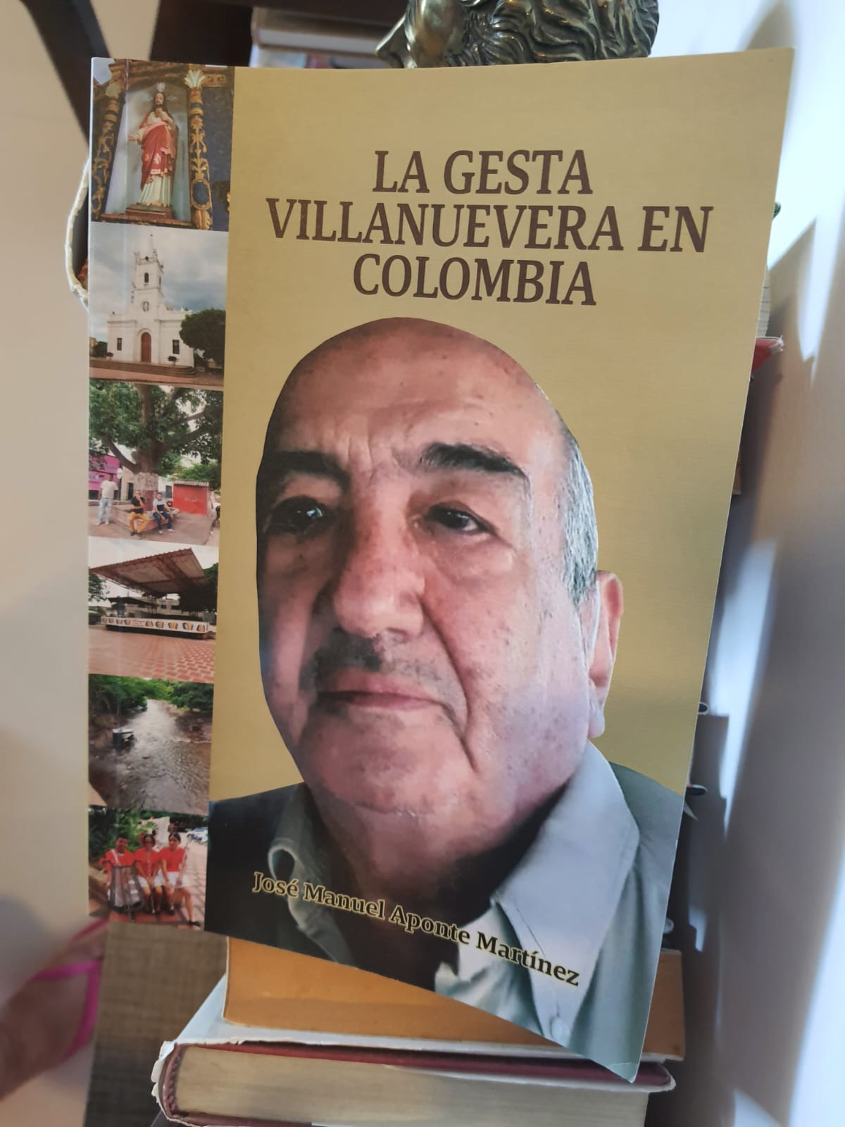 Carátula del libro ‘La Gesta Villanuevera en Colombia’.