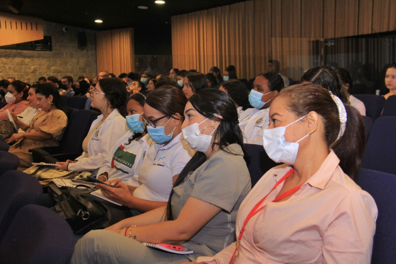 La III versión del Congreso Nacional de Humanización en Salud del Hospital Eduardo Arredondo Daza. FOTO: CORTESÍA.
