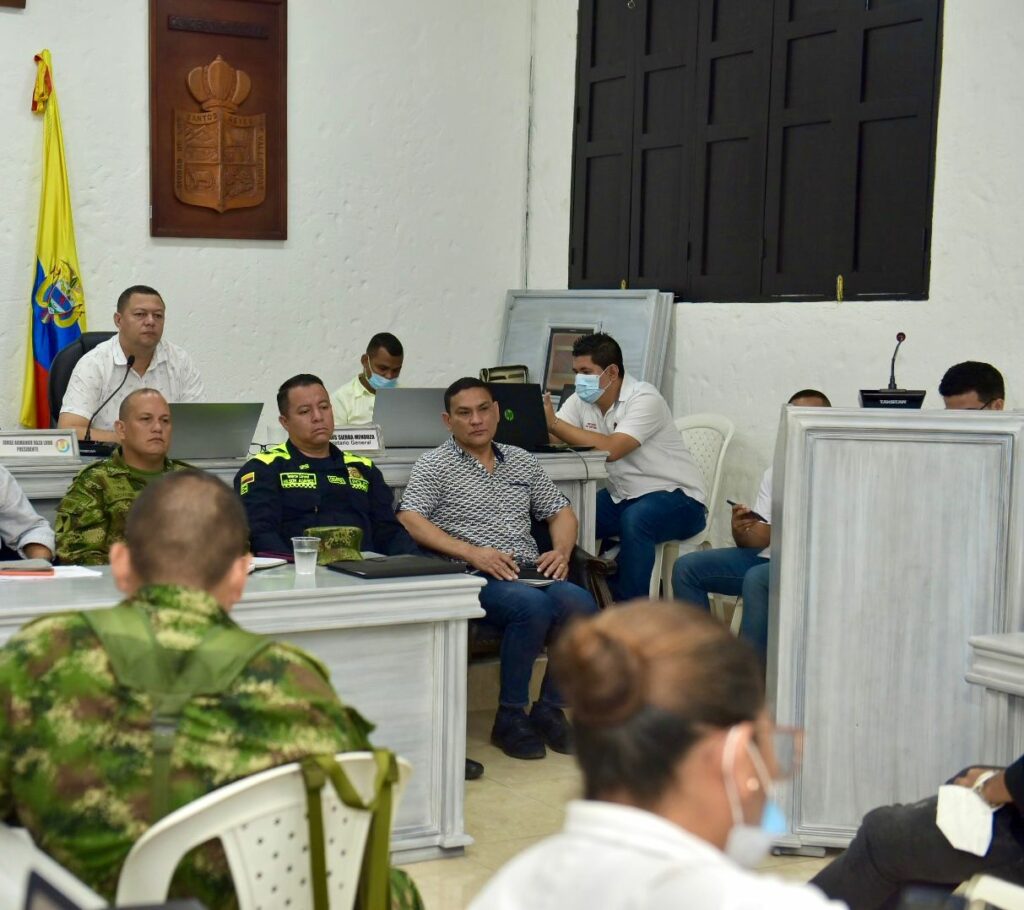 Este lunes se desarrolló un debate de control político sobre seguridad en el Concejo de Valledupar.  / FOTO: JOAQUÍN RAMÍREZ.