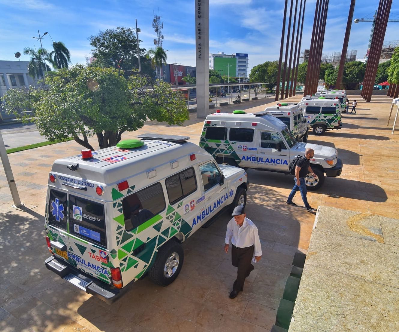Las autoridades de salud instan a las ambulancias del Cesar a implementar el sistema de georeferenciación.    FOTO: CORTESÍA. 