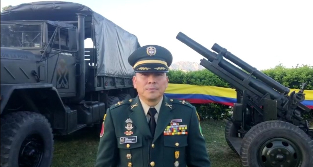 El coronel Gerardo Ortiz. 