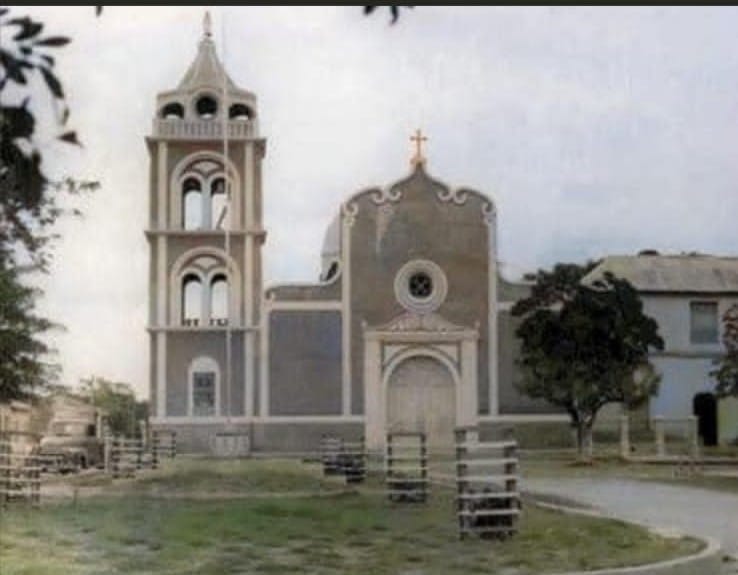 Parroquia la Inmaculada Concepción, hacia mediados del siglo pasado.