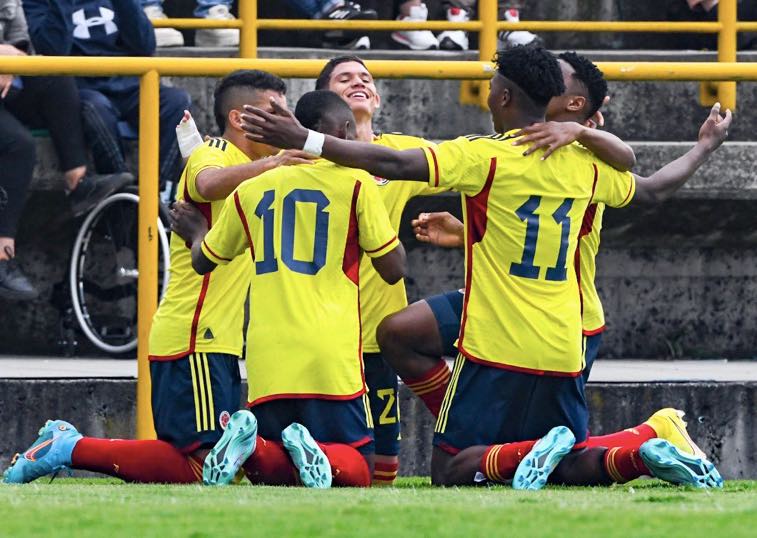 Selección Colombia Sub-20. / Foto tomada de Futbolete.com