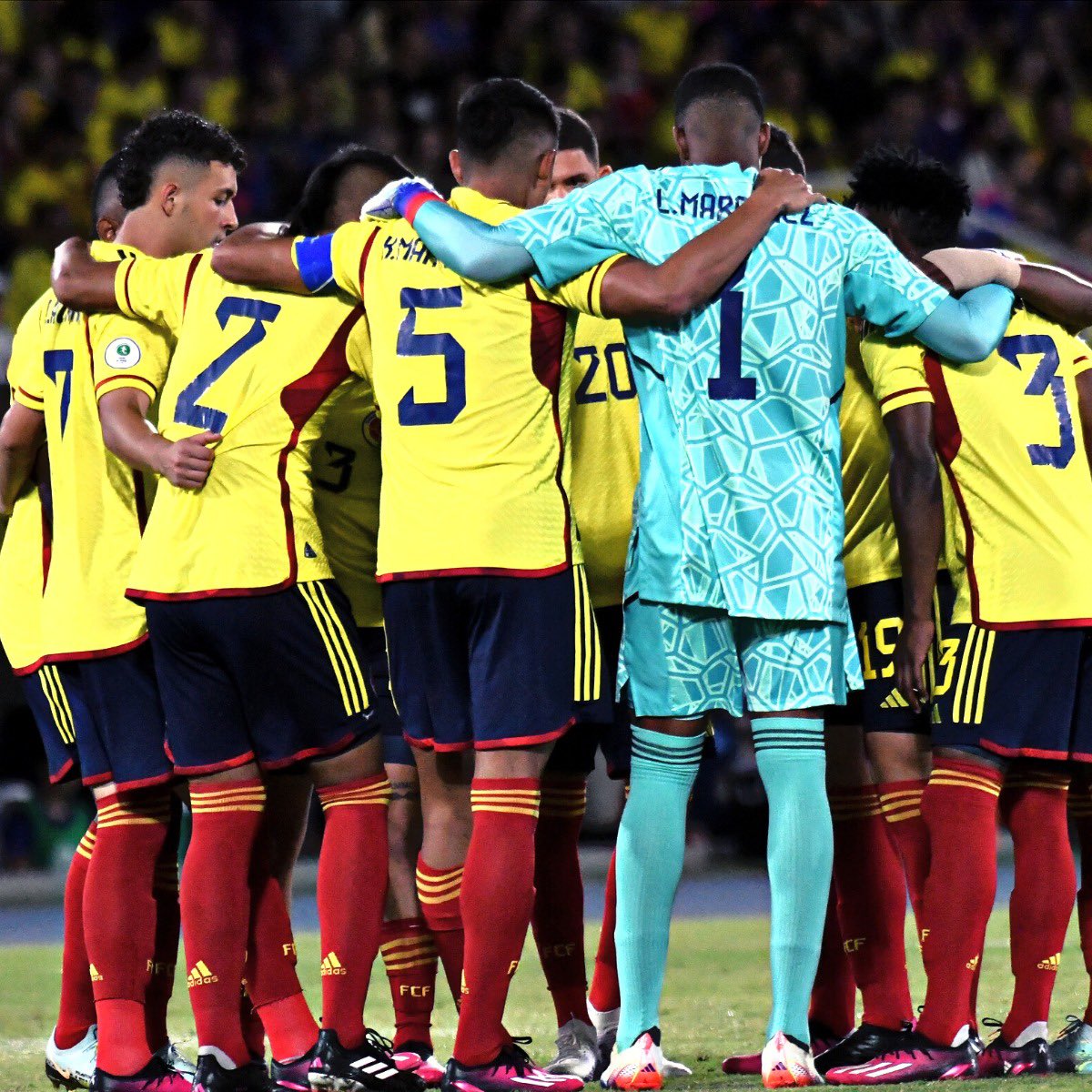 Selección Colombia Sub-20. / FOTO: FCF.