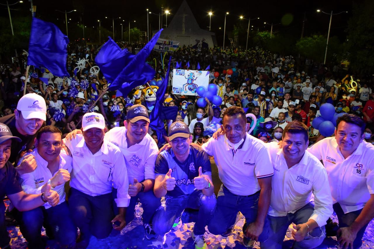 El Equipo Azul logró poner dos representantes en el Congreso; ahora esperan conquistar la Alcaldía de Valledupar. 