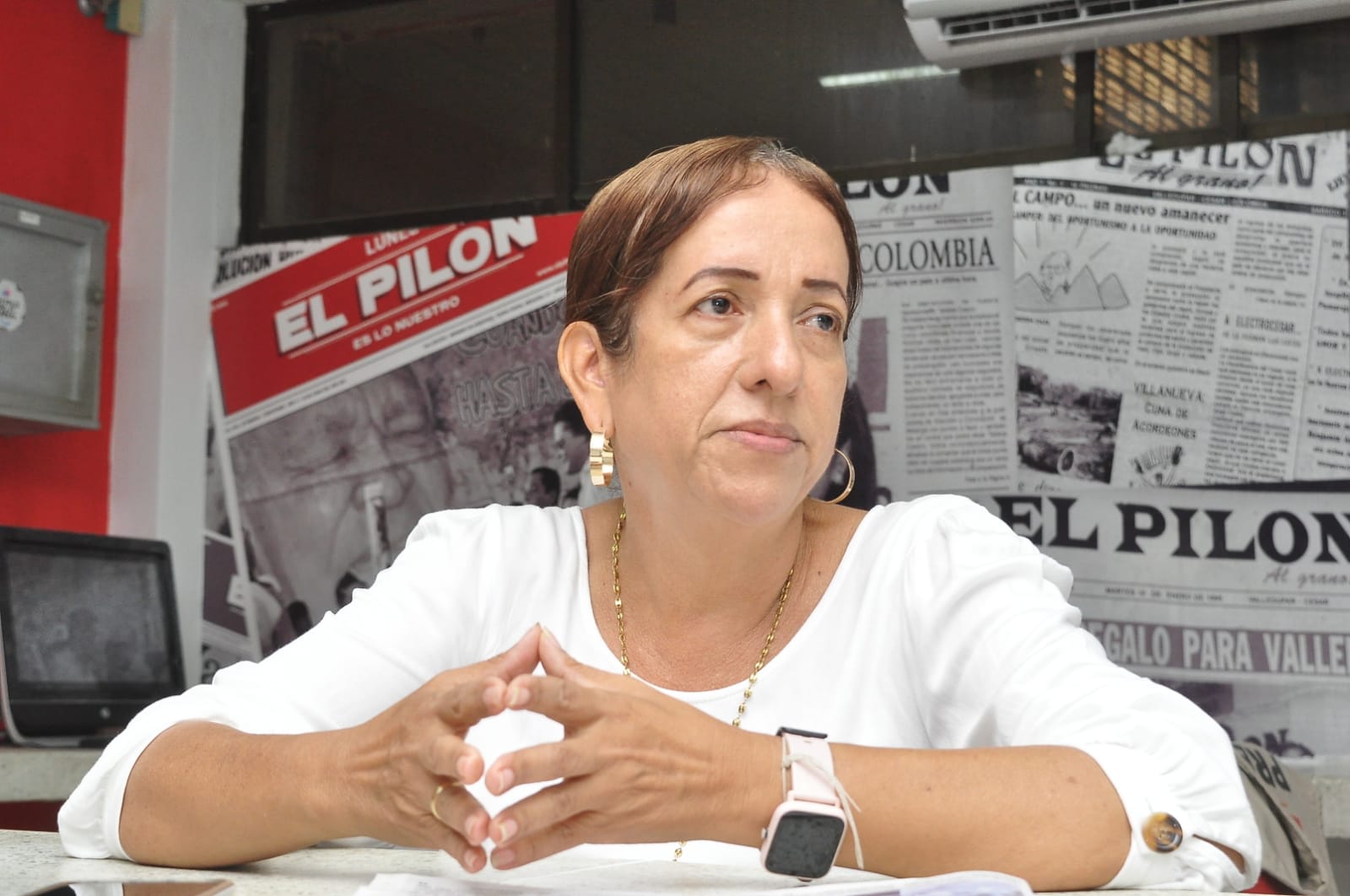 Thais Ruiz Daza, presidenta del Consejo Consultivo de Mujeres de Valledupar. / JOAQUÍN RAMÍREZ.