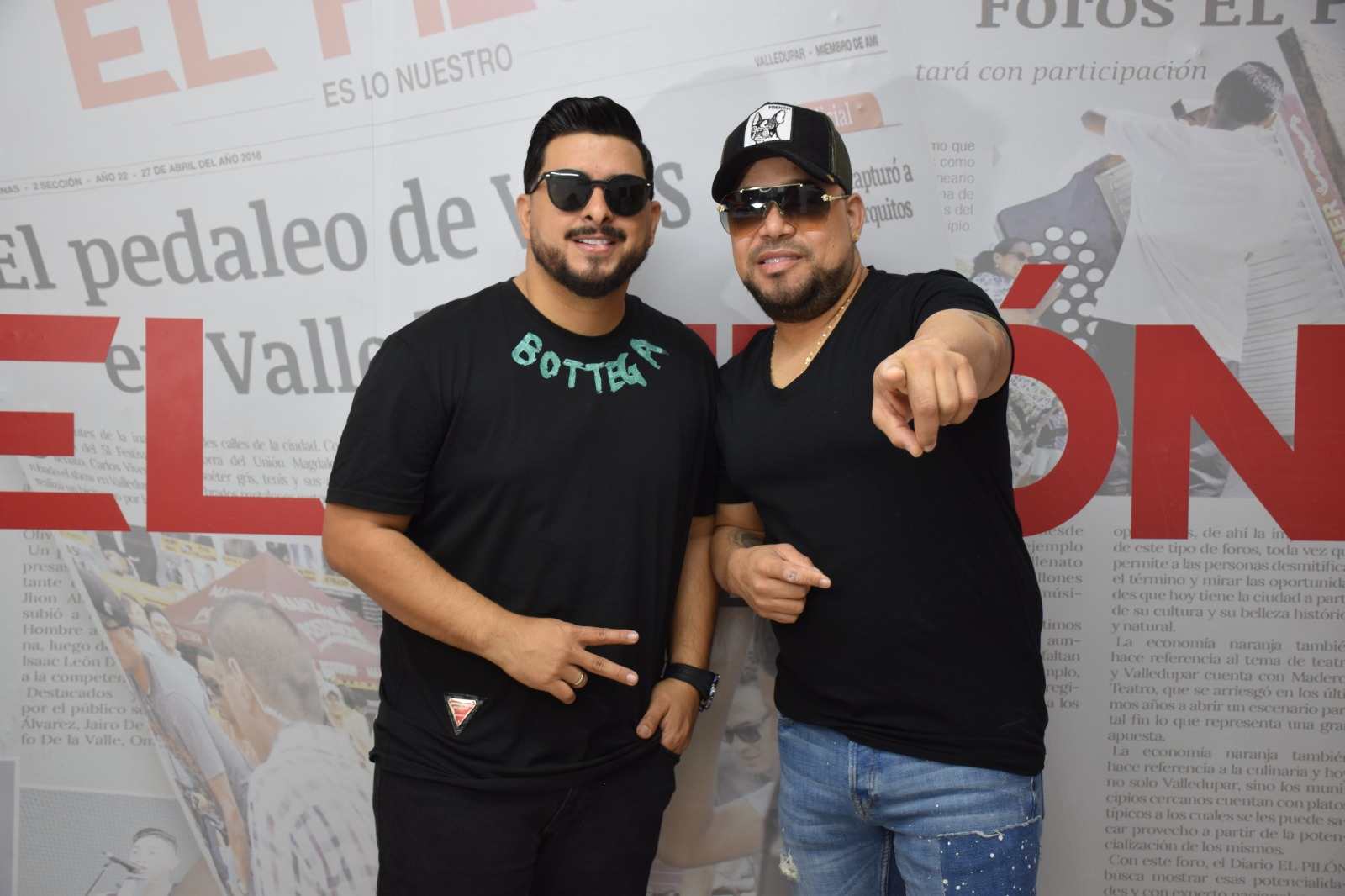 Yader Romero y Luis Campillo visitaron a EL PILÓN para promocionar el álbum ‘Pa la calle’.  