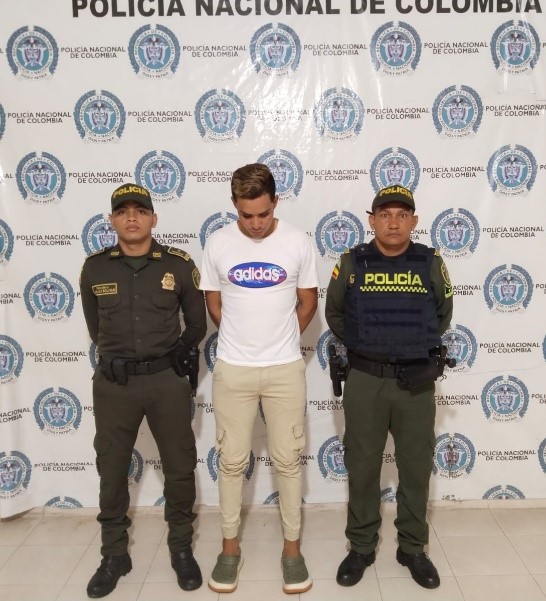 Alfredo Moreno, detenido.