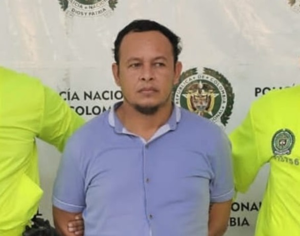 Miguel Figueroa fue detenido en la ciudad de Barranquilla. 