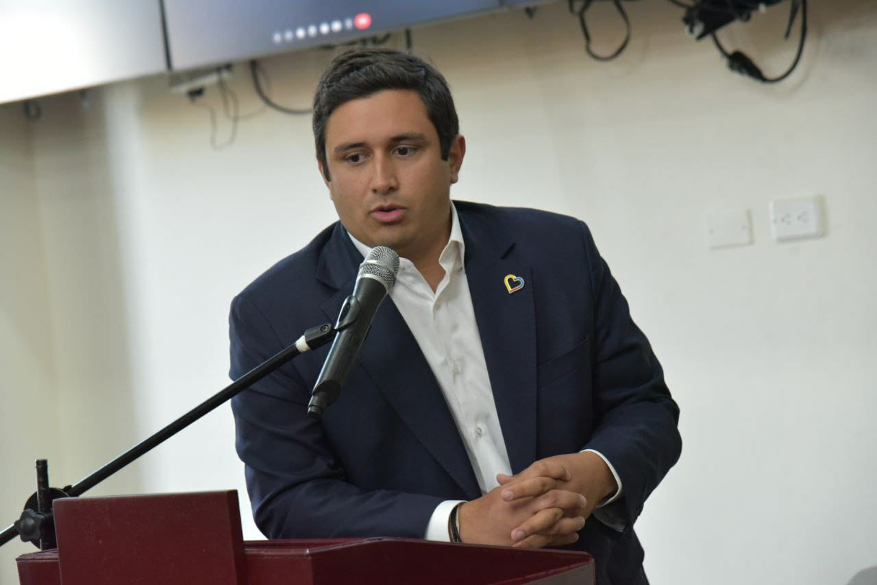 Jorge Rodrigo  Tovar Vélez fue elegido representante de las víctimas con alrededor de 15.000 votos en las pasadas elecciones legislativas. 
                                     /FOTO: CORTESÍA. 