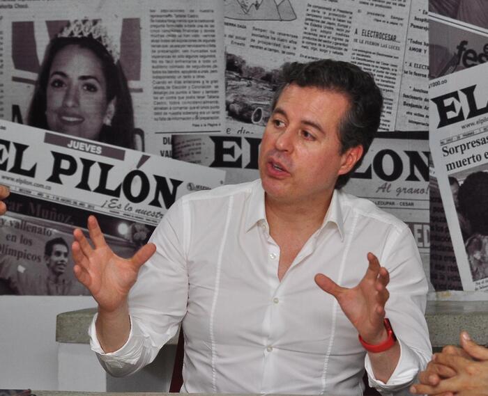 El director nacional del Nuevo Liberalismo, Juan Manuel Galán Pachón, dialogó con EL PILÓN. 

FOTO: JOAQUÍN RAMÍREZ.
