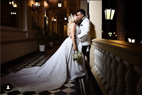Luis Mariano Díaz y Maylin Henao se casaron en Barranquilla, Atlántico. 

FOTO: TOMADA DE INSTAGRAM.