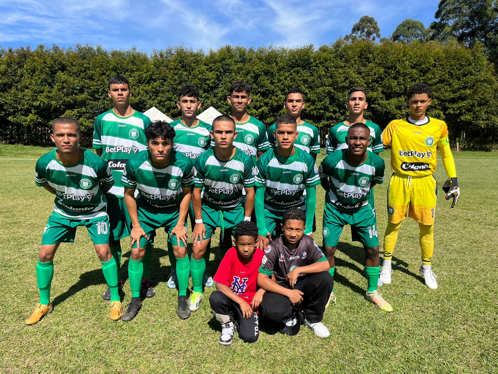El equipo sub-17 de Valledupar FC realizó una buena campaña en el Torneo Nacional Interclubes.  Foto: Cortesía.
