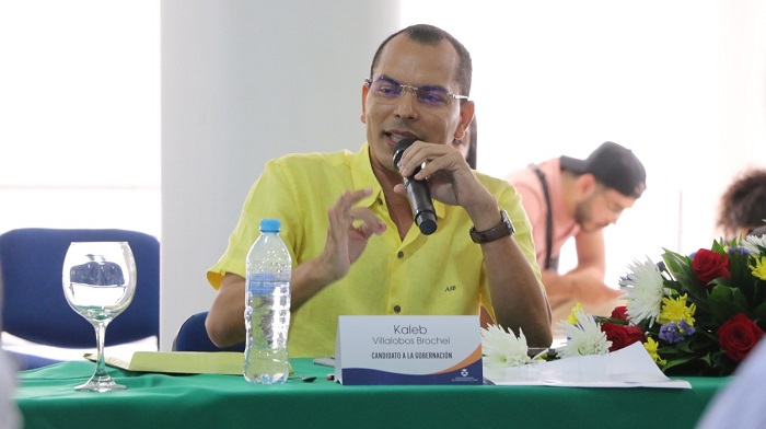 Kaleb Villalobos, candidato a la Alcaldía de Valledupar. 

FOTO: CORTESÍA.