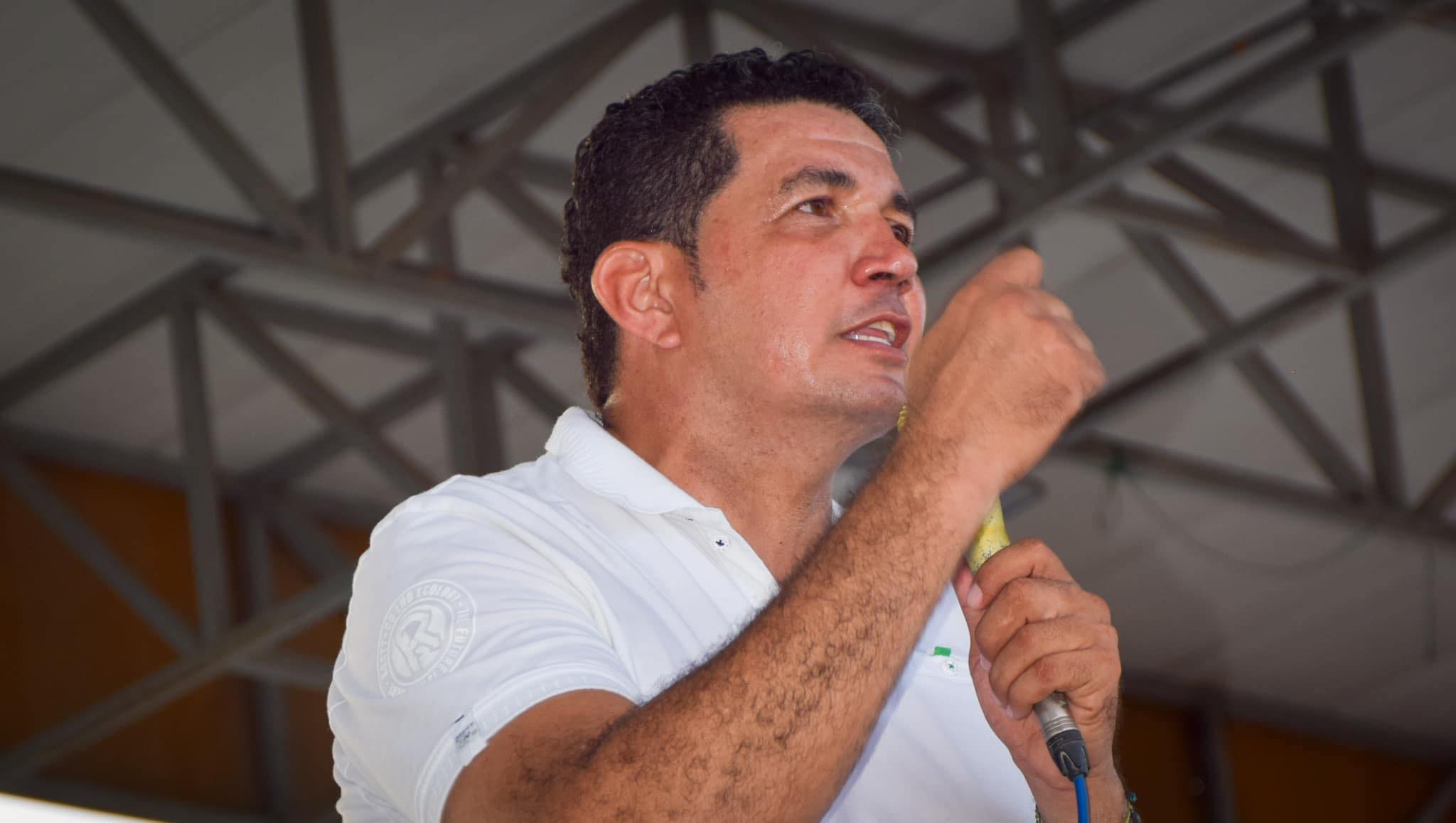 Alex Oliveros, candidato a la Alcaldía de Curumaní. 