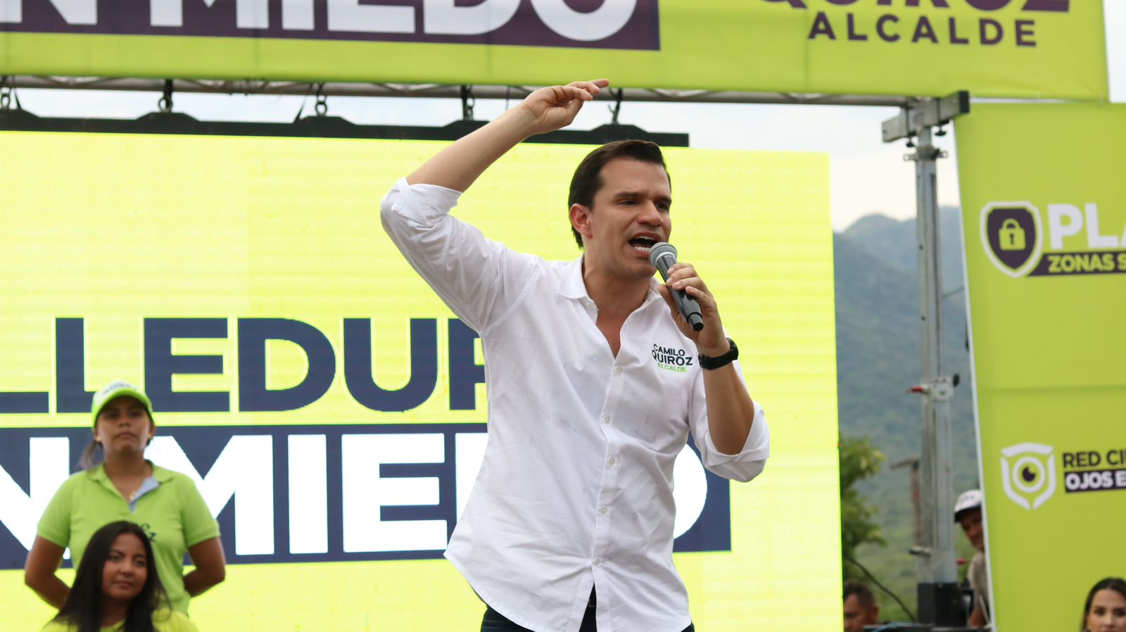 Camilo Quiroz, candidato a la Alcaldía de Valledupar. 