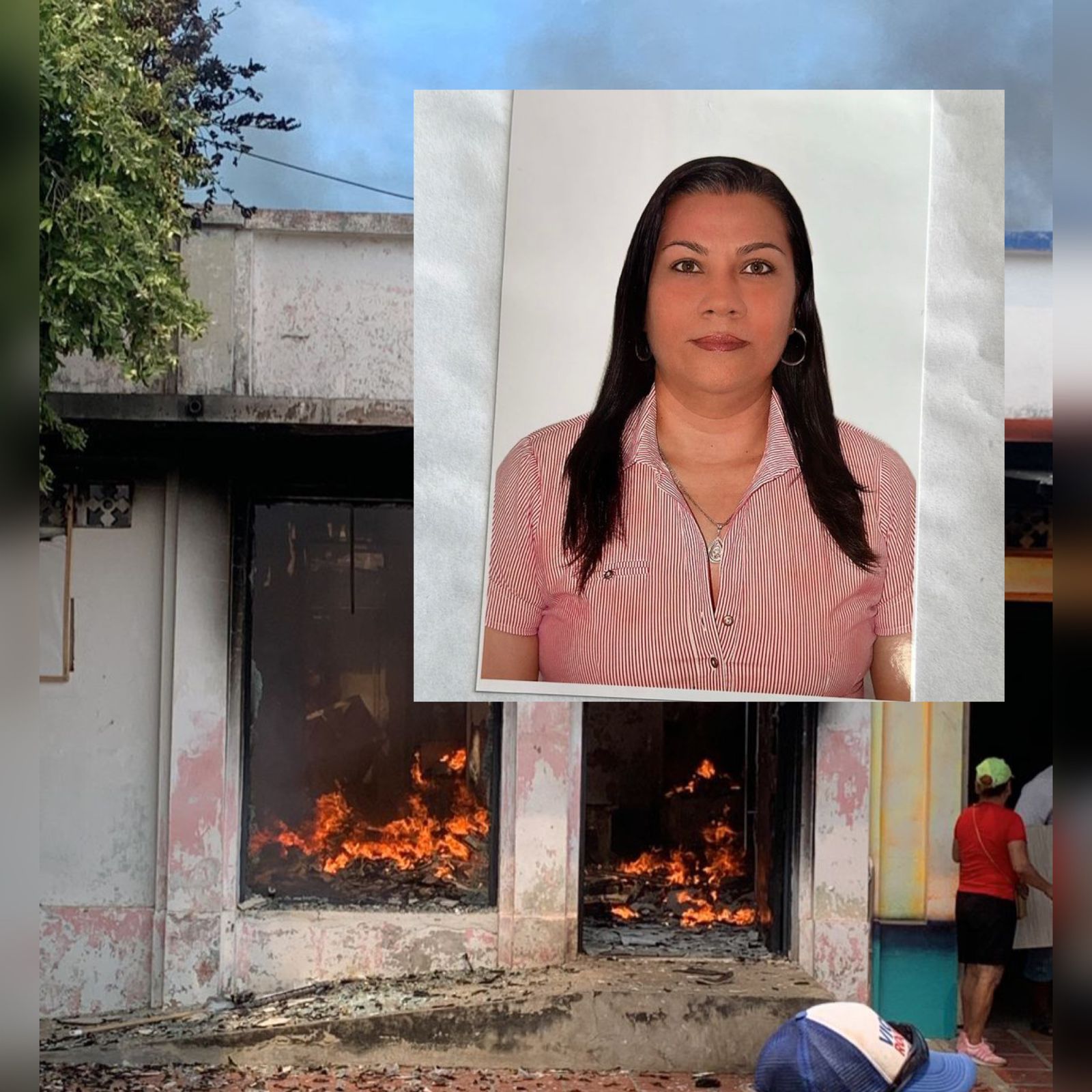 Atención: Una funcionaria de la Registraduría murió en el incendio en Gamarra